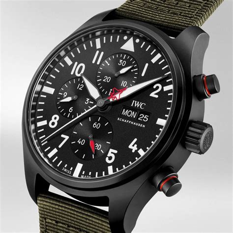 iwc pilot watch top gun edition